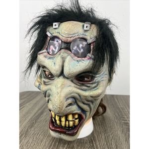 VTG Paper Magic Halloween Mask Ugly Man Zombie Monster Lenticular Frankenstein